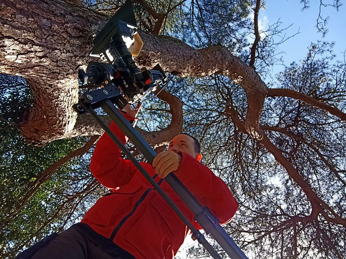 Behind the scenes